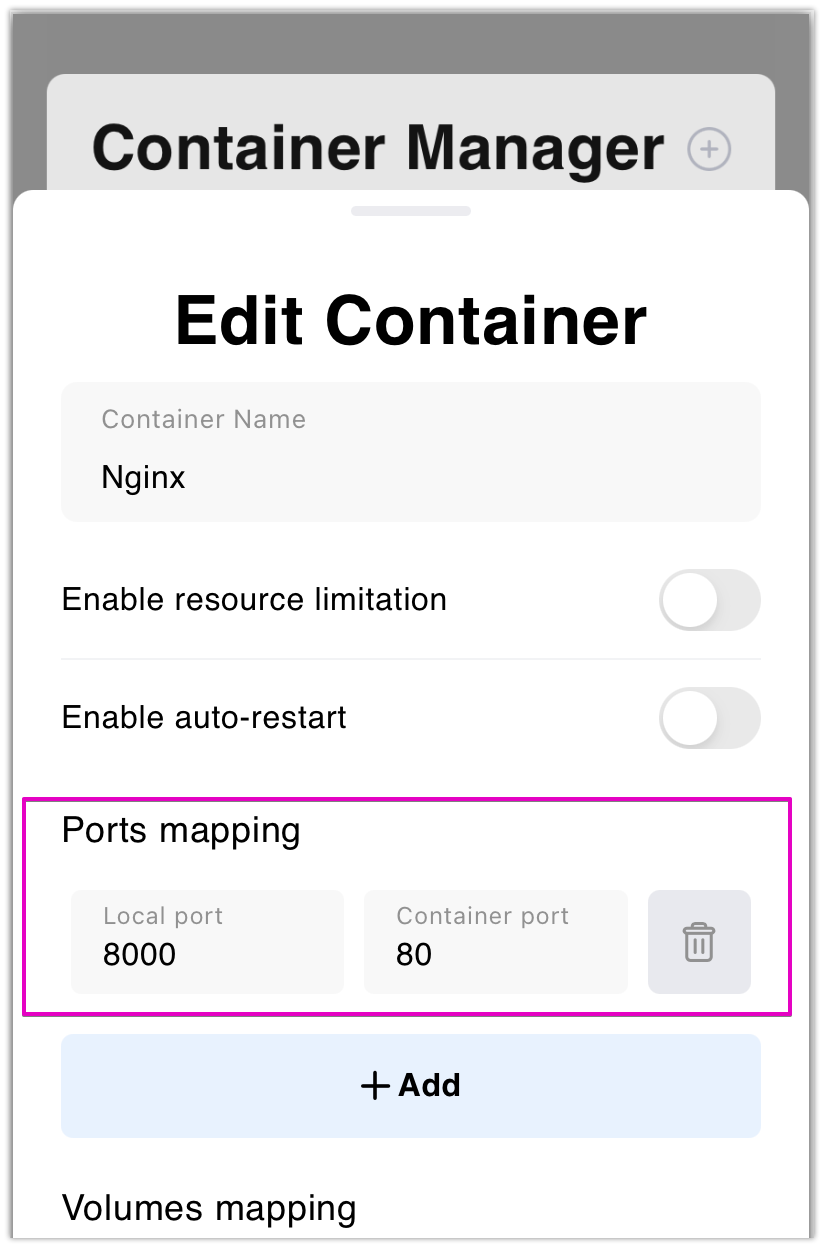 Docker Container - Port Mapping