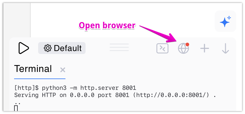 Codesnack Python External Access | CodeSnack IDE - Coding On-the-Go